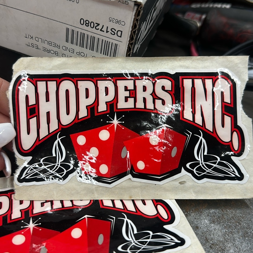 Choppers inc original sticker